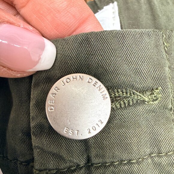 DEAR JOHN Women's NWT Olive Sandy Cargo Jogger Pant | Size M - Picture 7 of 11
